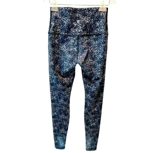 Lululemon Wunder Under High-Rise Tight Luon 30" Purple Multi Speckled Galaxy 6 - Picture 2 of 5